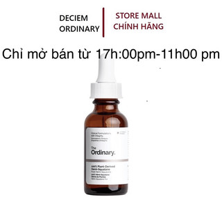 Serum The Ordinary dưỡng ẩm 100% Plant-Derived Squalane 30ml