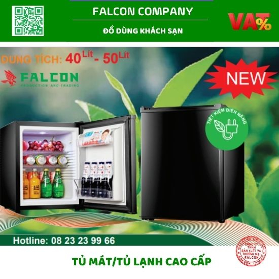 Tủ Lạnh AQUA 50 Lít AQR-D59FA(BS) Mini Có Ngăn Đá, Tủ Lạnh Cho Sinh Viên, Nhà Nghỉ, Khách Sạn - Bảo 