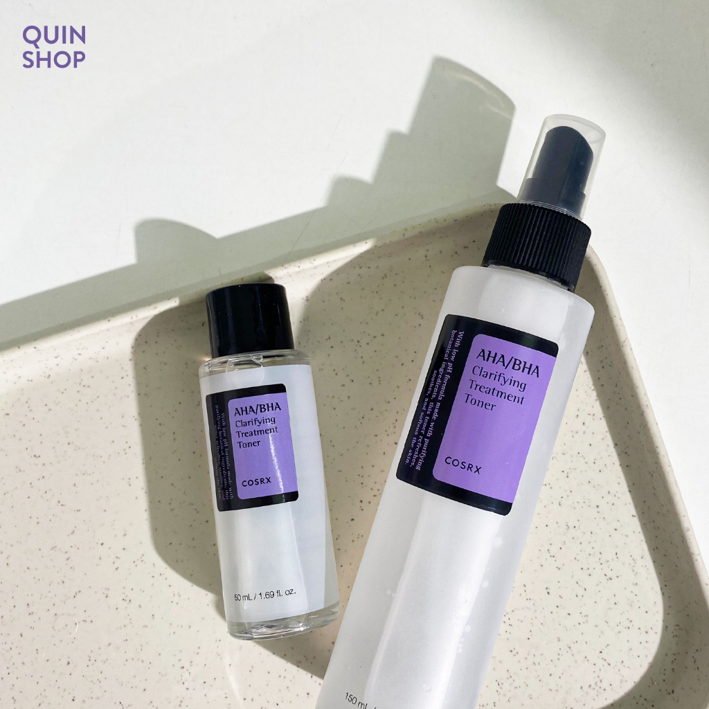 Nước Hoa Hồng Giảm Mụn Cosrx AHA BHA Clarifying Treatment Toner