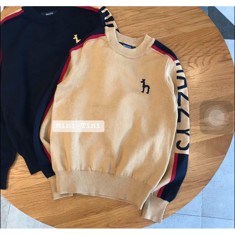 Áo len hazzy cao câps bé trai 120-165cm