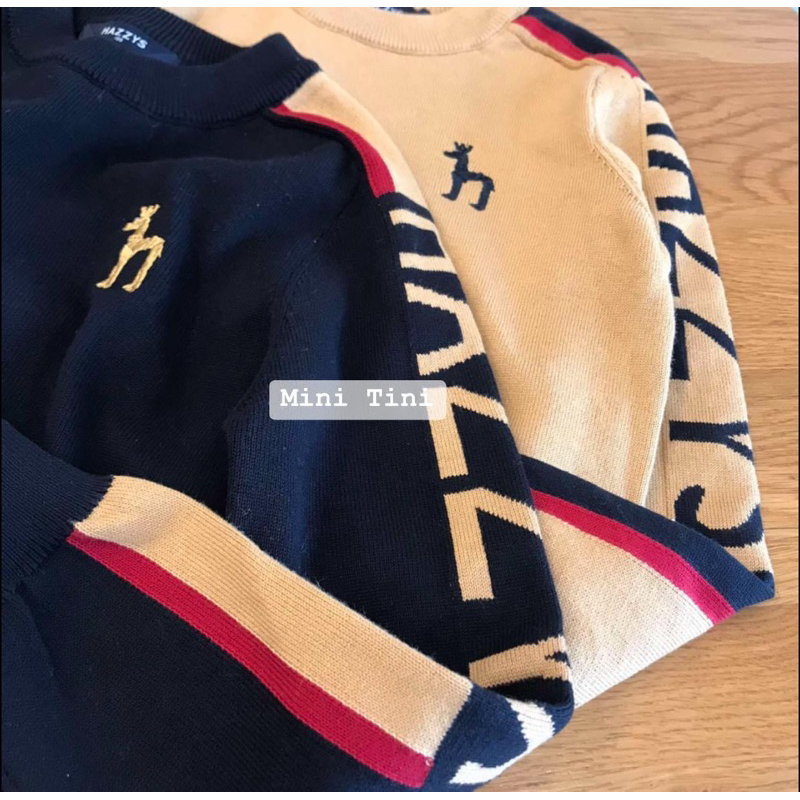 Áo len hazzy cao câps bé trai 120-165cm