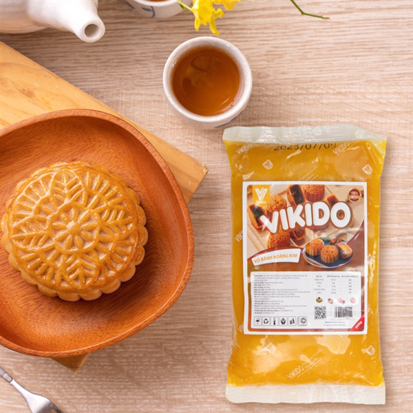 ❤️ HOT 2023!!❤️ Vỏ bánh trung thu trộn sẵn Vikido / Vị hoàng kim