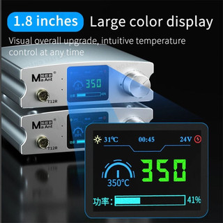 Máy hàn (trạm hàn) MAANT T12R dùng mũi T12 (kèm 1 mũi vát)