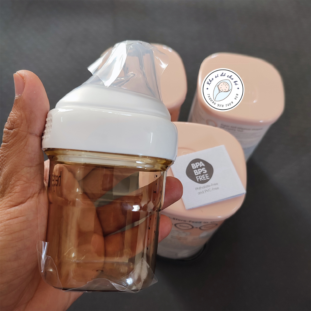 Bình sữa He.gen 150ml full hộp đầy đủ sách hướng dẫn