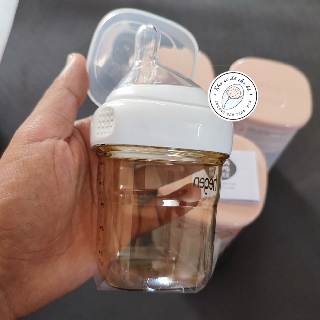 Bình sữa He.gen 150ml full hộp đầy đủ sách hướng dẫn
