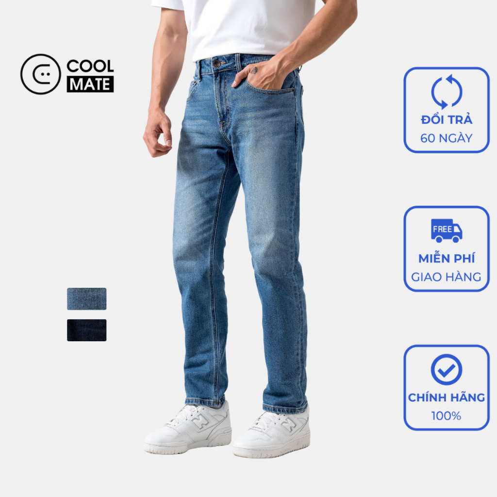 Coolmate x Copper Denim | Quần Jeans dáng OG Slim - thương hiệu Coolmate