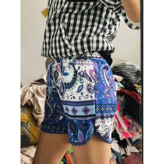 Quần short đùi nữ combo 2c 2 màu