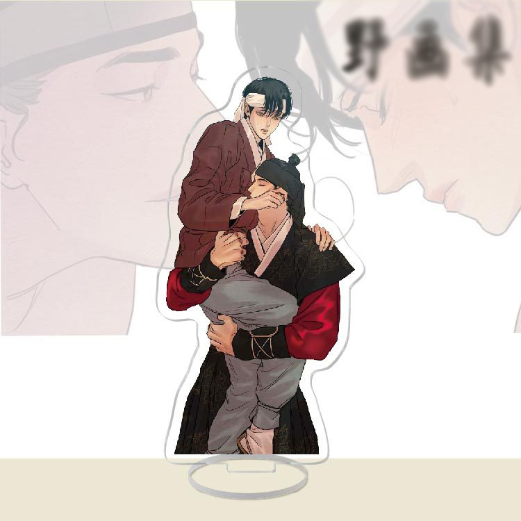 Mô hình standee Dạ ký bl tượng acrylic anime mica chibi trang trí trưng bày góc làm việc