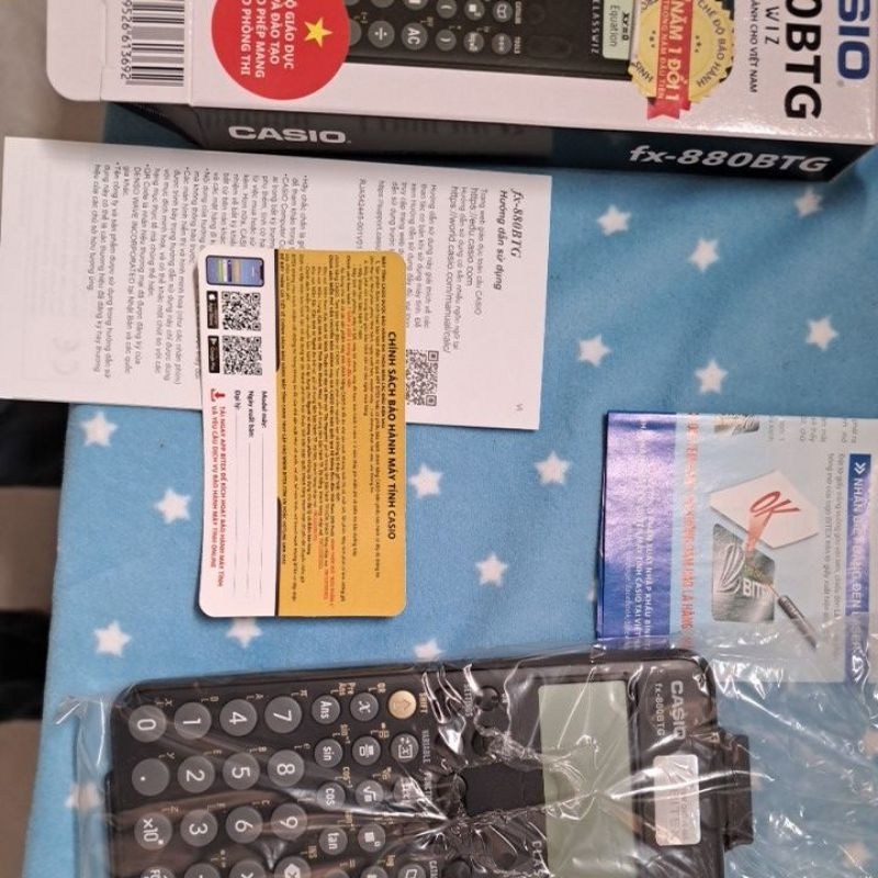 Máy tính Casio FX 880BTG chính hãng