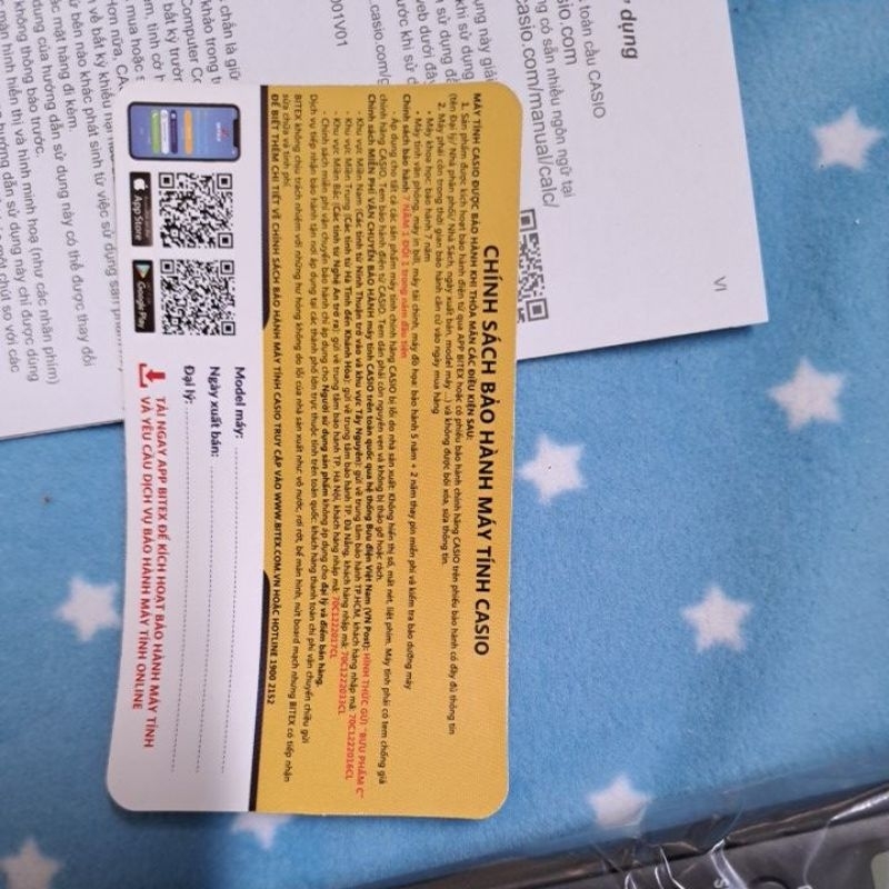 Máy tính Casio FX 880BTG chính hãng