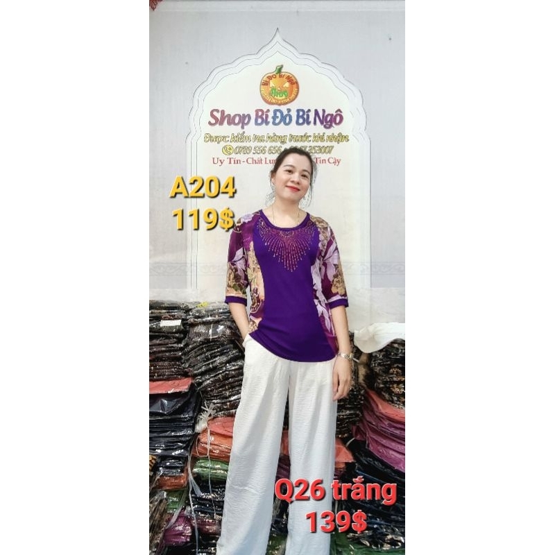 ÁO THIẾT KẾ PHỔI SOLEN, MANGO THANH LỊCH TRUNG NIÊN