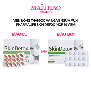 Pharmalife Viên uống thải độc và ngăn ngừa mụn SkinDetox