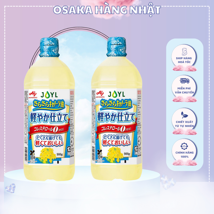⚠️T4/2025⚠️ Dầu Ăn Hoa Cải Ajnomoto 1000gr Nhật Nội Địa