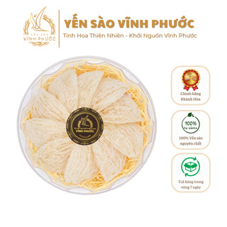 Tổ yến sào tinh chế sợi dài thượng hạng vĩnh phước - thực phẩm cao cấp 100g, 50g