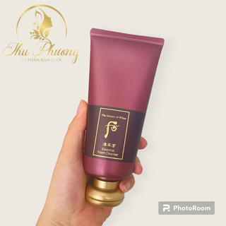 Tuýp sữa rửa mặt whoo đỏ full 180ml date 2026