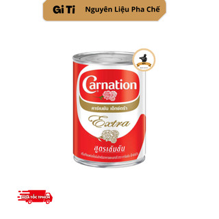 Sữa Nước Béo Carnation | Sữa ba bông | Sữa hoa hồng Thái Lan | Sữa béo Carnation Extra lon 385ml