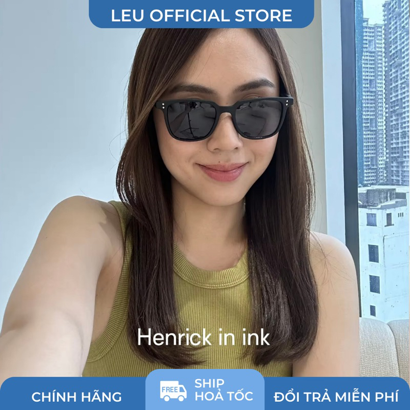 Kính Henrick Sunnies Studios chống UV400 gọng nhựa thời trang nam nữ chính hãng