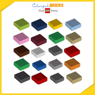 Lego part chính hãng | tấm trơn 1x1 | tile 1x1 with groove | id: 3070b