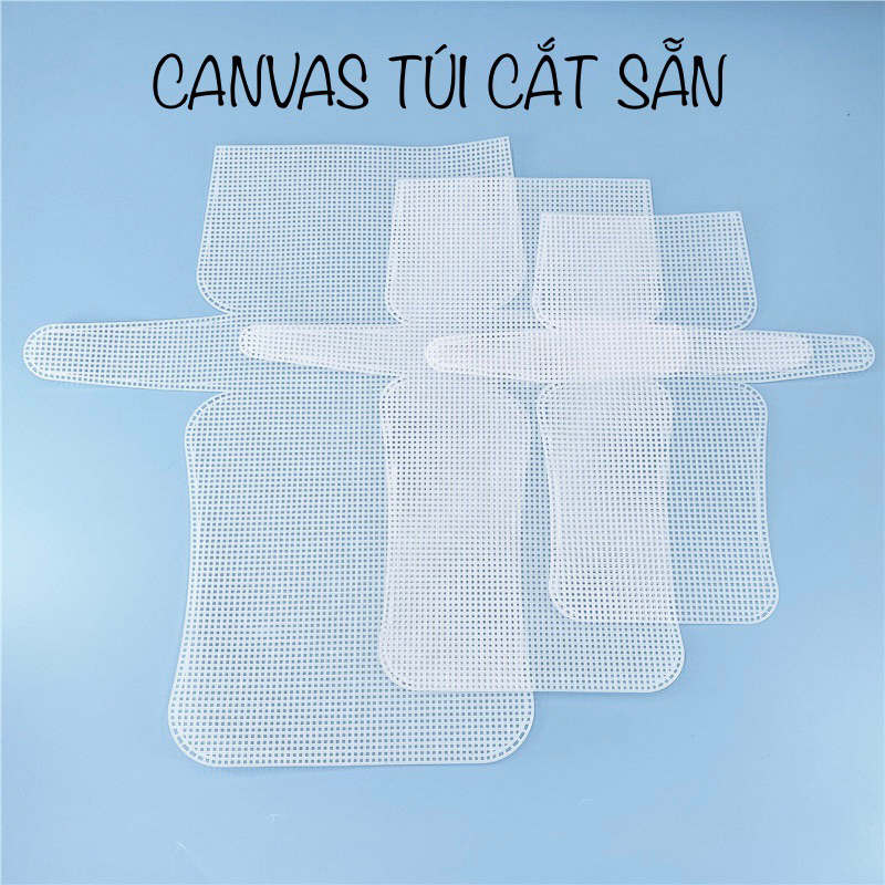Canvas làm túi cắt sẵn