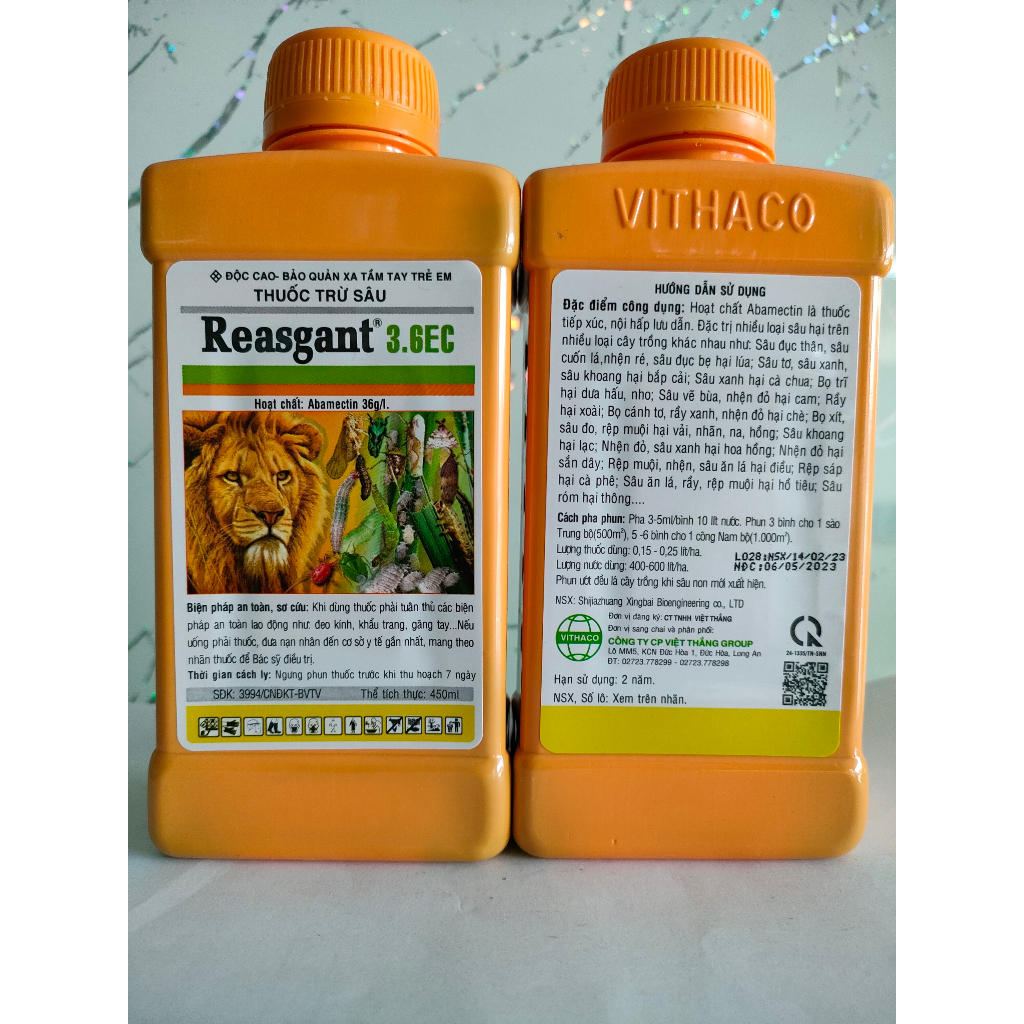 Thuốc trừ sâu Reasgant 3.6EC - VTNN NÔNG PHÚ T86