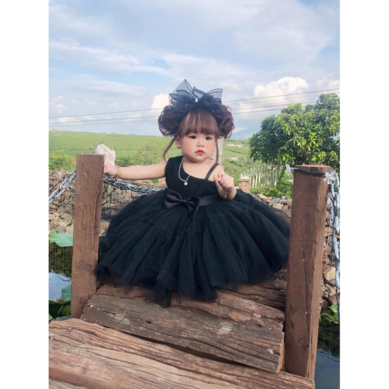 Bờm/ cài tóc giả xoăn cho bé gái