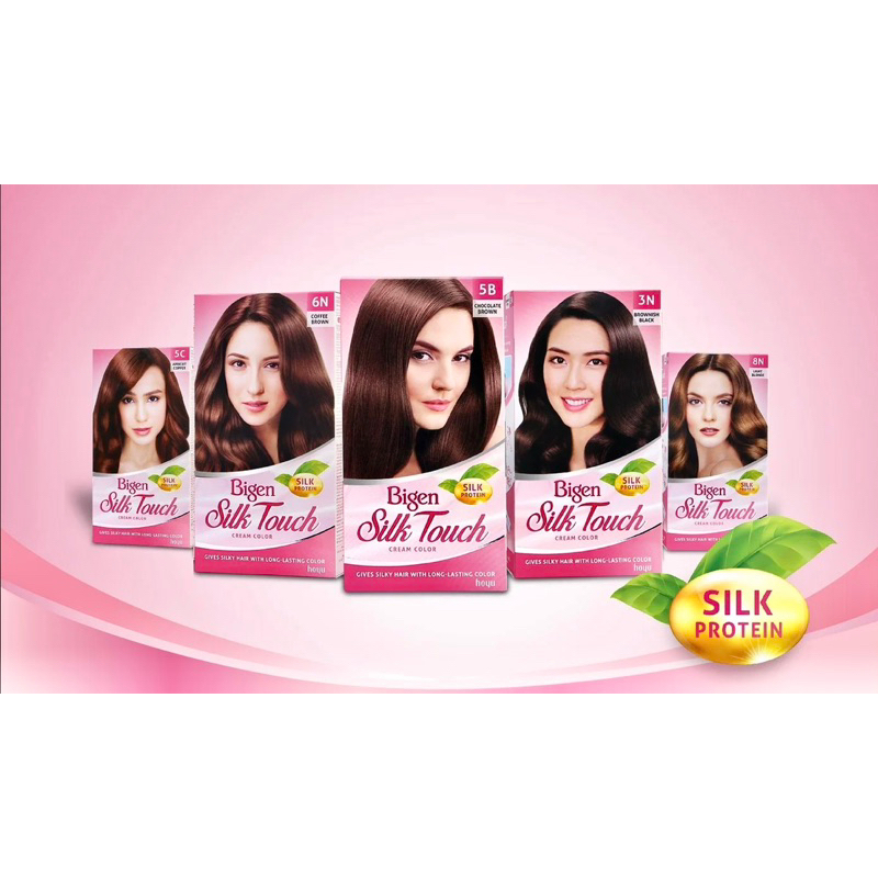 THUỐC NHUỘM TÓC PHỦ BẠC BIGEN SILK TOUCH