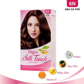 THUỐC NHUỘM TÓC PHỦ BẠC BIGEN SILK TOUCH
