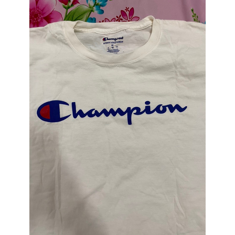 Áo champion trắng chính hãng