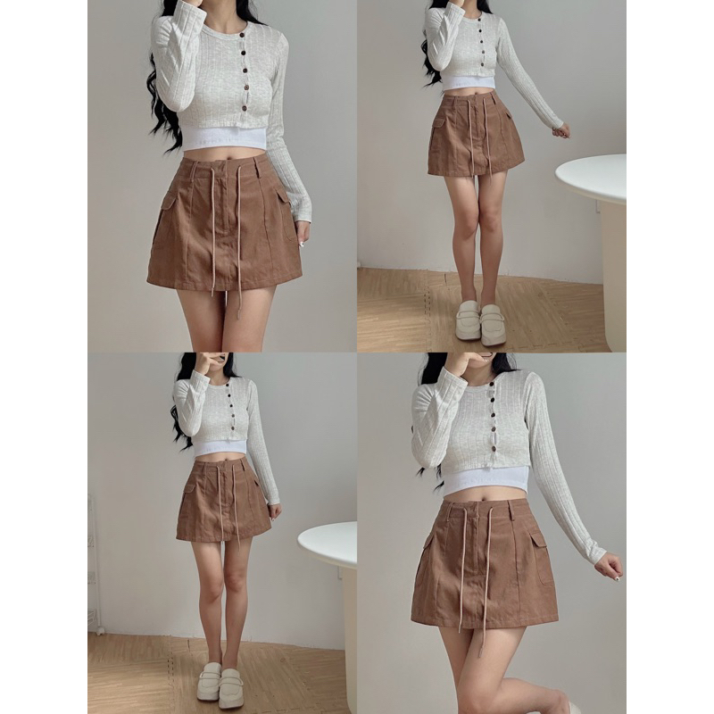 Áo cardigan croptop Joan 18made ✿ 𝐁𝐲 𝐄𝐢𝐠𝐡𝐭𝐞𝐞𝐧 𝐀𝐠𝐚𝐢𝐧