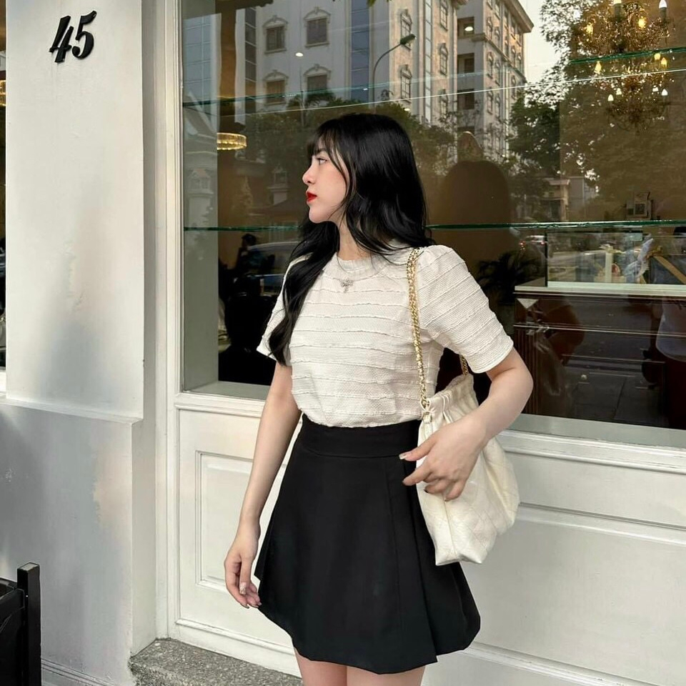 Túi c.n.k tote size 25 dây xích kẹp nách đẹp cho dân văn phòng - Lucky9store