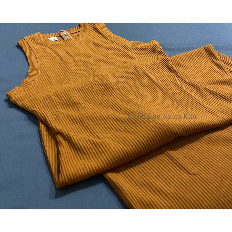 Đầm Body Gân SN Xẻ Tà 2 Bên