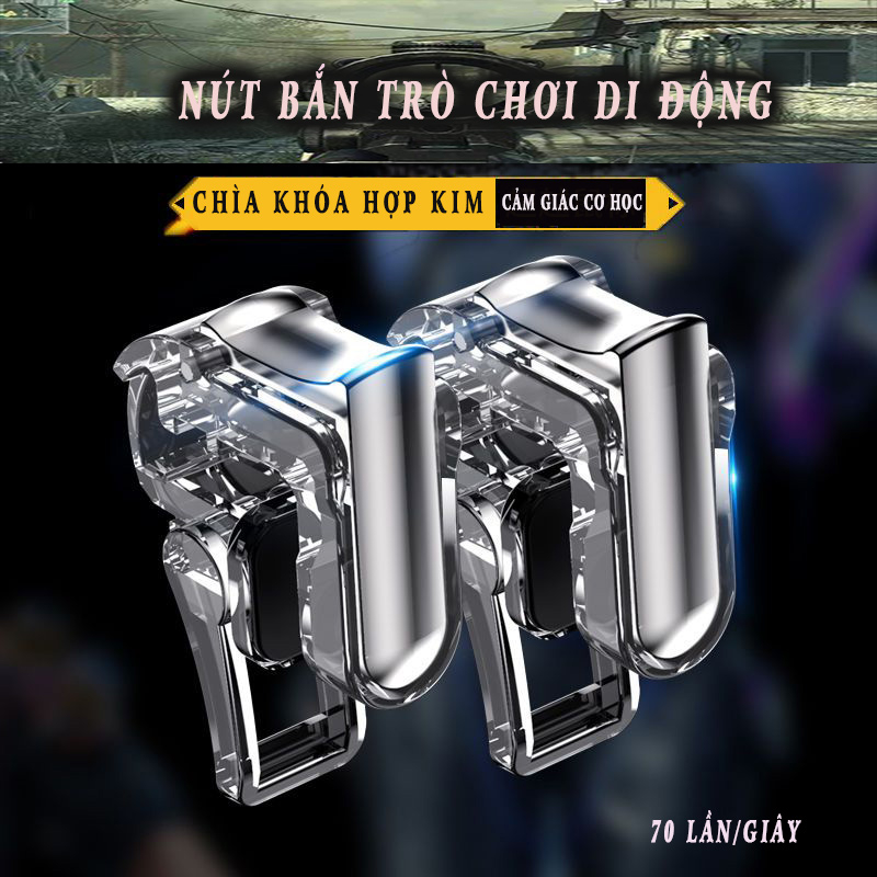 mini Nút bắn nhạy game mô phỏng phi thuyền siêu tay cầm chơi game điện thoại tay PUBG freefireHợp và kim Cầm tay CODAPEX