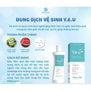 Dung Dịch Vệ Sinh YEU (Cherry đào) 100ml