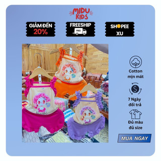 Quần áo trẻ em bé gái cực cute chất cotton Hàn cao cấp hiệu nhà MiDuKid