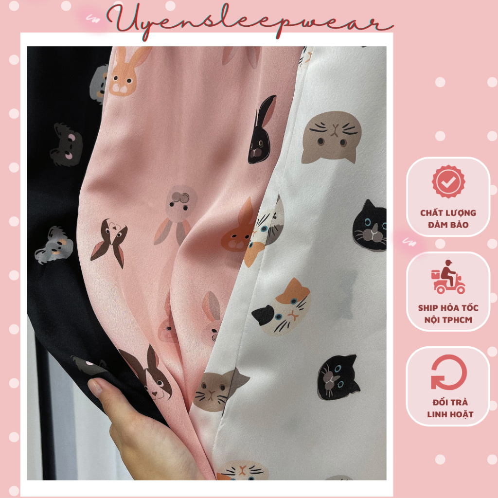 Set đồ nữ áo thun quần lụa Quảng Châu, FBACK thật 5 sao, hàng đẹp như hình