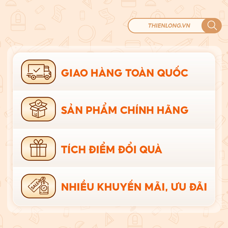 Combo 5/10/20 Bút Bi Thiên Long TL-079 ngòi 0.5mm mực xanh/đỏ/đen nét viết thanh mảnh thiết kế trẻ trung năng động