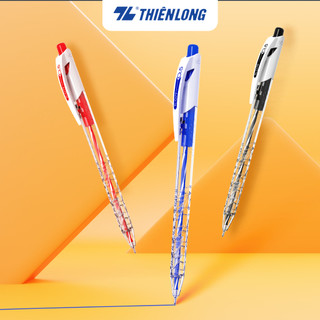 Combo 5/10/20 Bút Bi Thiên Long TL-079 ngòi 0.5mm mực xanh/đỏ/đen nét viết thanh mảnh thiết kế trẻ trung năng động