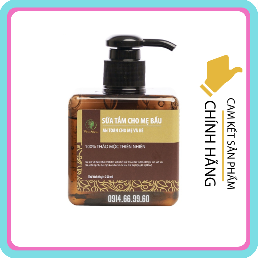Sữa tắm dưỡng da Wonmom cho mẹ bầu và sau sinh 250ml - Việt Nam