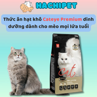 Thức ăn hạt khô Cateye Premium dành cho mèo mọi lứa tuổi