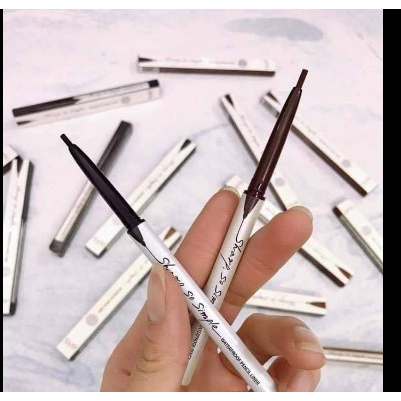 Chì Kẻ Mắt Chống Nước Clio Sharp So Simple Waterproof Pencil Liner 01 02