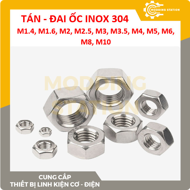 Đai ốc inox 304