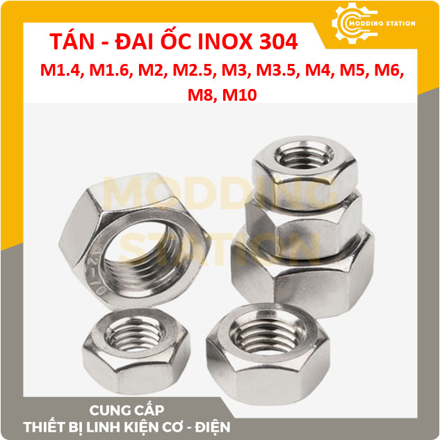 Đai ốc inox 304
