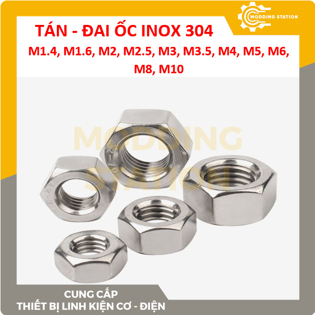 Đai ốc inox 304