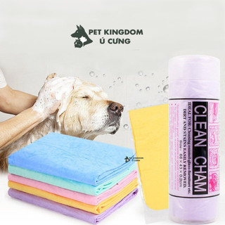 Khăn tắm cho chó mèo siêu thấm hút có hộp