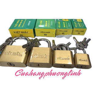 Ổ khóa việt nhật đủ size từ 30mm-40mm-50mm-60mm