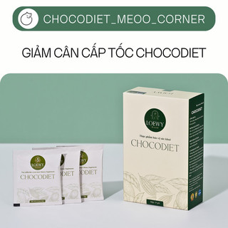Choco diet giảm cân - Mua 1 hộp choco giảm cân tặng 1 bánh hạt ăn kiêng biscotti