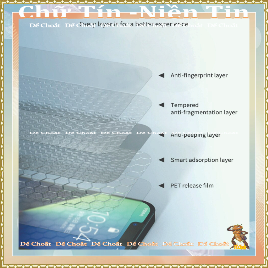 Kính cường lực chống nhìn trộm full màn hình điện thoai iphone 6, 6s, 7, 8,Se, 6plus, 6splus, 7plus, 8plus.