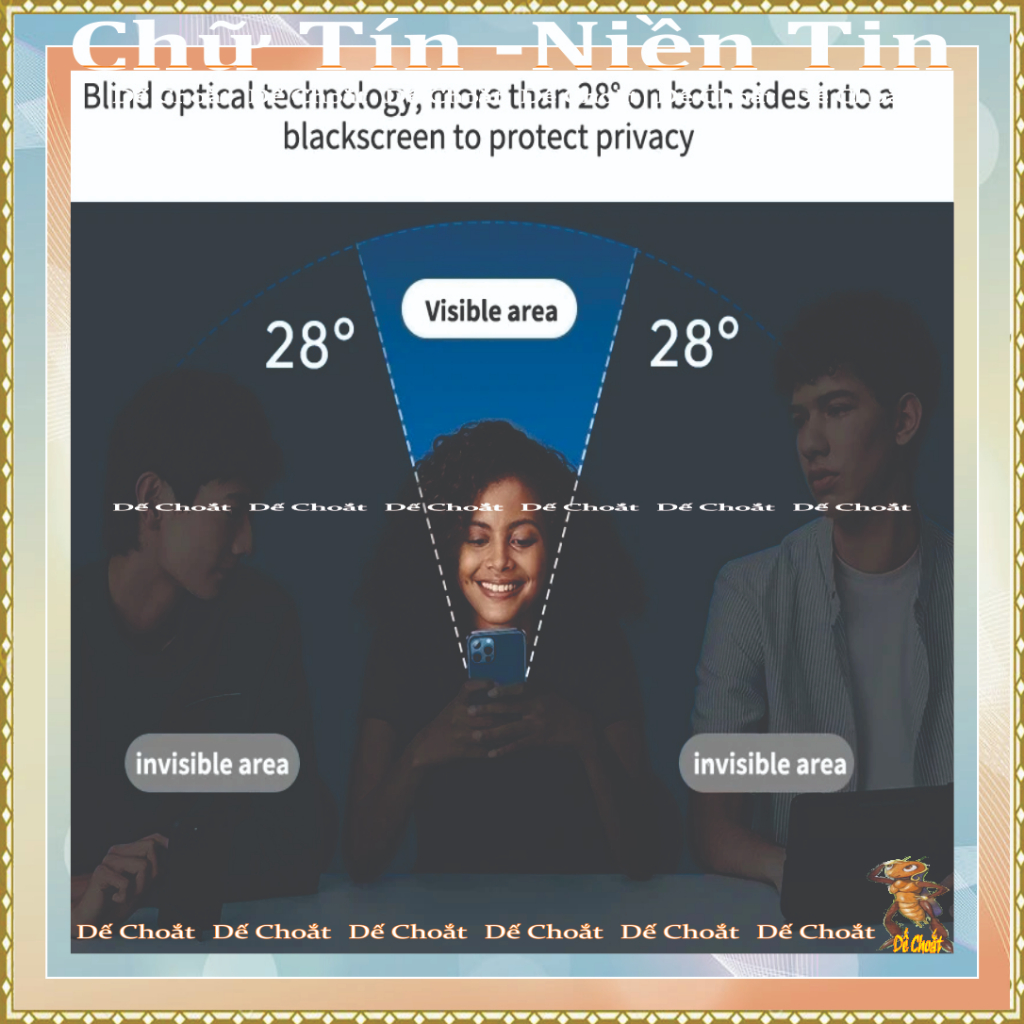 Kính cường lực chống nhìn trộm full màn hình điện thoai iphone 6, 6s, 7, 8,Se, 6plus, 6splus, 7plus, 8plus.