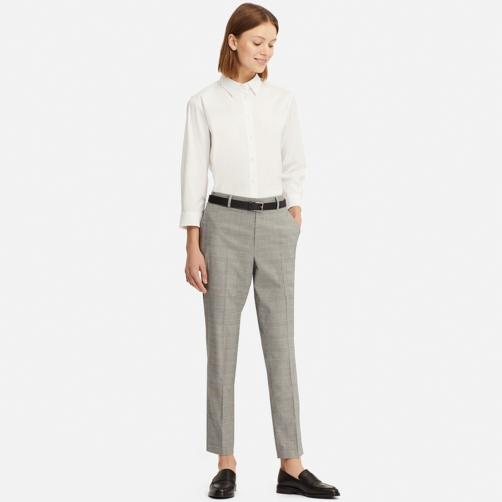 Áo sơ mi UniQ tay dài vạt bầu A3328