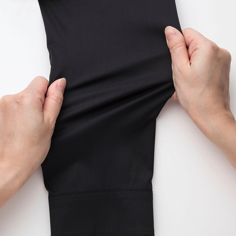 Áo sơ mi UniQ tay dài vạt bầu A3328